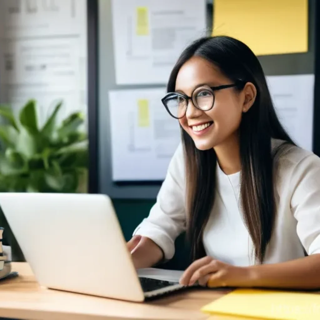 마케팅관리사 취득 후 SNS 마케팅 활용법 - **Prompt 1: The Aspiring Digital Marketer Finding Her Niche**
    "A young, determined woman in her ...
