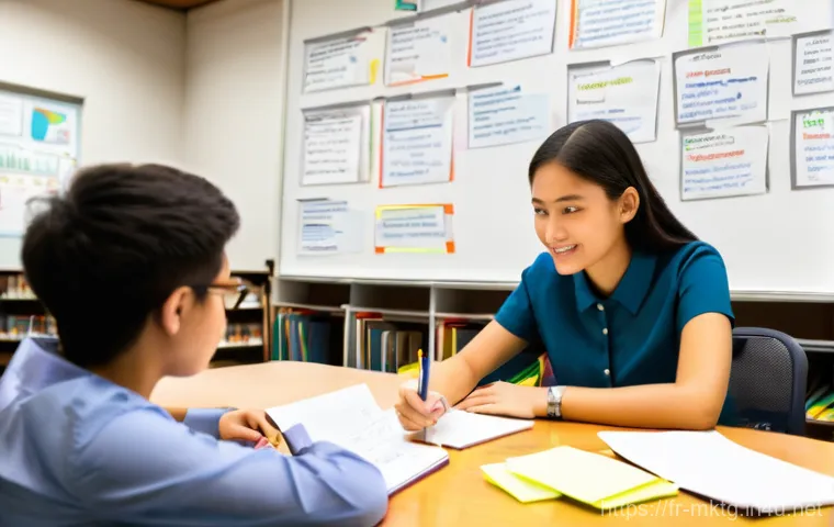 마케팅관리사 실기 시험 전략 및 실전 팁 - **Prompt 1: Dynamic Digital Marketing & AI Strategy Session**
    "A diverse group of young, profess...